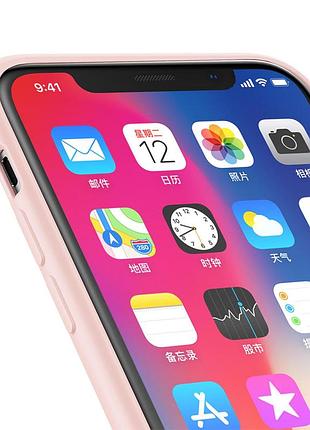 Ku чехол baseus для universal fit iphone xs max матовый противоударный чехол для защиты от царапин и г uni2l_k 6