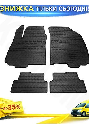 Резиновые коврики stingray 4 шт для chevrolet aveo t300 2011-2020 года салонные защитные ковры для авто ku-22