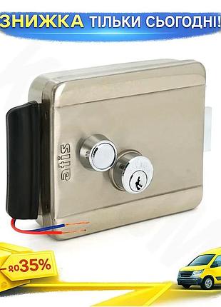 Ku электромеханический замок atis universal fit lock ss из нержавеющей стали для дверей металлических uni2l_k
