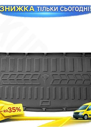 Коврик в багажник 3d stingray для chevrolet aveo t200 2002-2008 полиуретановый защитный коврик для авто ku-22