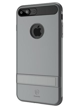 Ku чохол baseus для universal fit iphone 8 plus 7 plus захисний бампер з магнітним утримувачем для сма uni2l_k 2