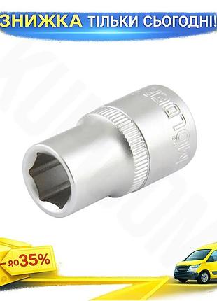Ku головка торцева molder universal fit cr-v 1/2 дюйма 12 мм для гайковерта та тріскачки насадка для р uni2l_k