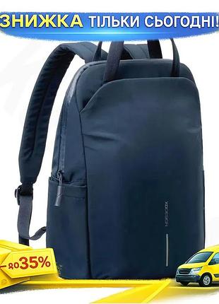 Ku рюкзак міський xd universal fit design soft tote темно-синій для ноутбука 16 дюймів унісекс водонеп uni2l_k