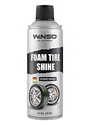 Чорнитель для шин winso foam tyre shine 450мл