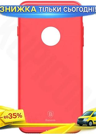 Ku чехол baseus для universal fit iphone 8 plus 7 plus красный tpu защитный чехол для телефона эластич uni2l_k