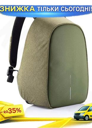Ku рюкзак-антивор xd design universal fit bobby hero small зелений унісекс міський для захисту від кра uni2l_k