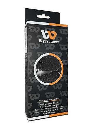 Ku обмотка руля west universal fit biking черная для велосипеда улучшает захват и комфорт руля uni2l_k 5