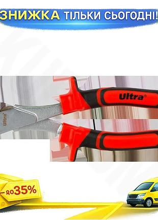 Ku бокорезы 180мм vde universal fit 1000в crv для радиомонтажа резаки для проводов и проволоки uni2l_k