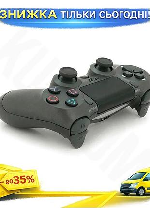 Ku геймпад brazzers бездротовий universal fit для ps4 сірий контролер з роз'ємом для навушників та led uni2l_k