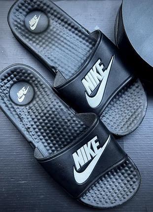 Шлепанцы nike (р. 42 / 27.5 см) - анатомическая стелька. унисекс.