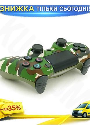 Ku беспроводной геймпад brazzers universal fit для ps4 с разъемом для наушников led подсветка haki-gre uni2l_k