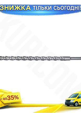 Ku бур по бетону universal fit sigma sds-max 34мм 1000мм для перфоратора свердління цегли та каменю uni2l_k