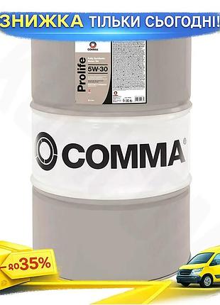 Ku моторное масло comma universal fit prolife 5w-30 синтетическое для автомобилей бензиновых и дизельн uni2l_k
