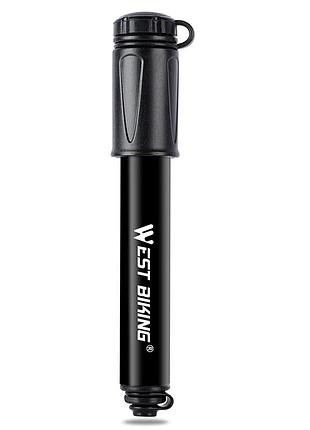 Насос велосипедний west biking 0711069 ручний black