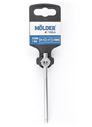 Вороток molder mt65110 т-подібний 1/4 дюйма для автомобілів кріпильний інструмент для ремонту деталей ku-22