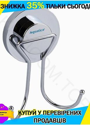 Ku крючки на вакуумных universal fit присосках aquatica 10 кг для ванной и кухни держатели для полотен uni2l_k
