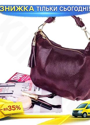 Ku женская сумка realer universal fit коричневая из pu кожи для работы и деловых встреч сумка для доку uni2l_k