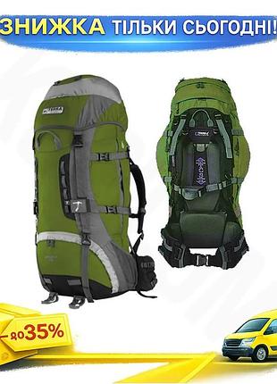 Ku рюкзак terra incognita universal fit 100l зеленый туристический рюкзак для походов и альпинизма рюк uni2l_k
