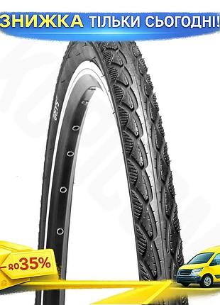 Ku покрышка велосипедная grey's universal fit 700x38c 27tpi для шоссейного велосипеда резина для грунт uni2l_k