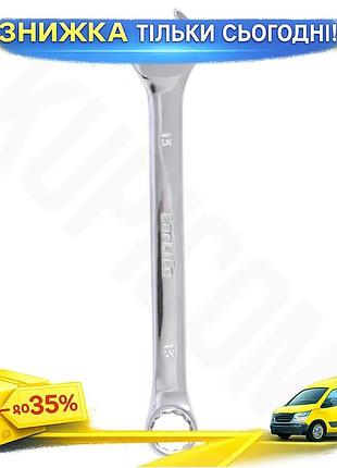 Ku ключ комбинированный carlife universal fit 13мм гаечный и накидной для авто ремонта инструмент для uni2l_k