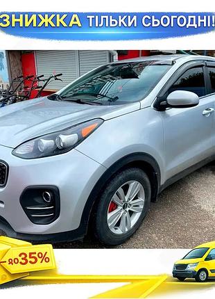 Ветровики hic для kia sportage 2015-2021 4 шт дефлекторы окон самоклеящиеся для защиты от дождя и ветра ku-22