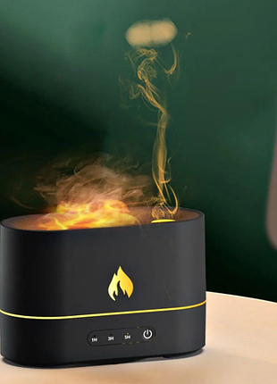 Ультразвуковой увлажнитель воздуха flame mist с эффектом пламени