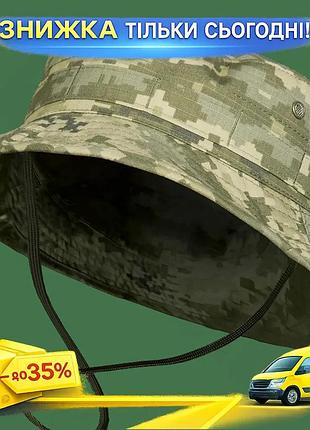 Ku панама camotec boonie universal fit 2.0 тактична капелюх з стропами molle для чоловіків і жінок влі uni2l_k