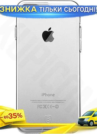 Ku чохол baseus для universal fit iphone 8 plus 7 plus прозорий захисний чохол з термополіуретану для uni2l_k