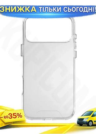 Ku бампер colorway для universal fit apple iphone 17 pro max прозорий полікарбонатний чохол захист для uni2l_k