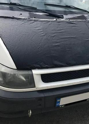 Чохол капота (2000-2006, шкірозамінник) для ford transit рр