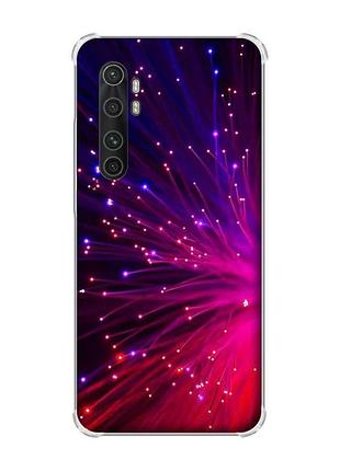 Чохол з потовщеними кутами на xiaomi mi note 10 lite салют (принт 98)