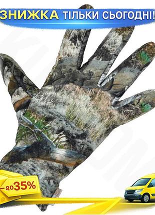 Ku рукавички camotec duspo universal fit pro чорні зимові для чоловіків та жінок теплі флісові волого- uni2l_k