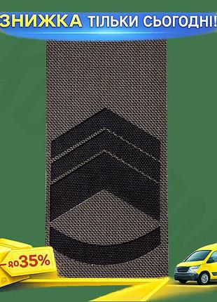 Ku погон на липучке universal fit camotec старший мастер сержант для военных форма нашивка из кардуры uni2l_k