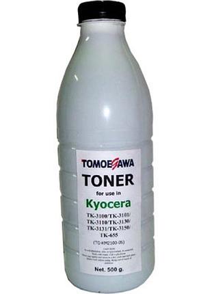 Тонер kyocera tk-3150/tk-3160/tk-3170/tk-3190 (500г) tomoegawa (tg-km3040-05)