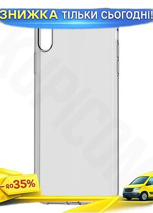 Ku чехол baseus для universal fit iphone xs max силиконовый прозрачный черный защитный бампер для смар uni2l_k