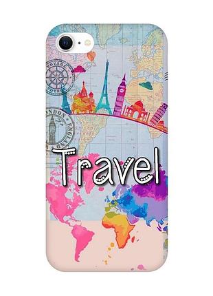 Чехол на iphone 7/8/se 2020 :: путешествие. travel (принт 321)