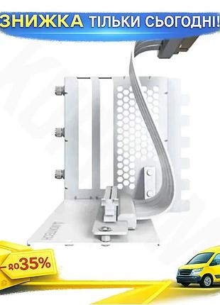 Ku подставка вертикальная montech universal fit vgm 2 white для видеокарты райзер pcie 4.0x16 24.4 см uni2l_k