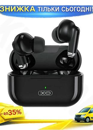 Ku беспроводные наушники xo universal fit черные bluetooth 5.3 для музыки и звонков беспроводные гарни uni2l_k