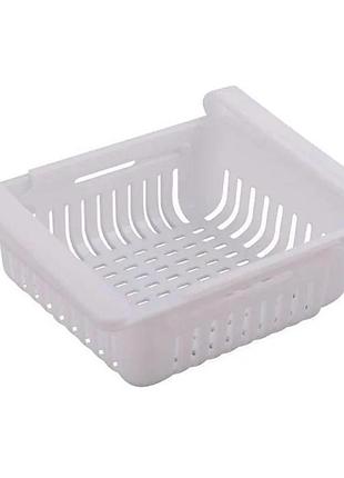 Полка storage rack для холодильника • подвесной органайзер storage rack для холодильника с раздвижным контейнером для продуктов