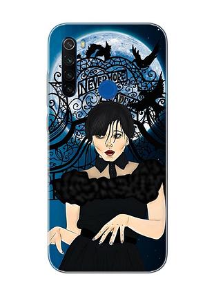 Чехол на xiaomi redmi note 8t :: танец. уэнсдей (принт 212)