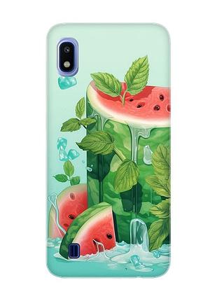 Чехол на samsung galaxy a10 (2019) a105 :: арбузный айсберг (принт 339)