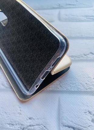 Чехол-книжка с рисунком для xiaomi redmi note 8 pro золотой :: подсолнечник (принт 274) 6