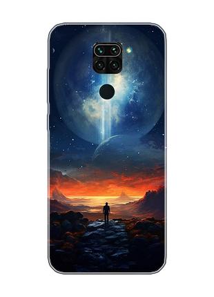 Чехол на xiaomi redmi note 9 :: космос (принт 247)