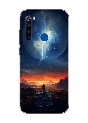 Чехол на xiaomi redmi note 8t :: космос (принт 247)