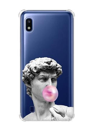 Чехол с утолщёнными углами для samsung galaxy a10 (2019)/a105 :: скульптура (принт 352)