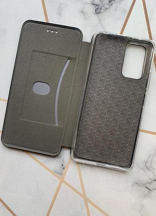 Чехол-книжка с рисунком для xiaomi redmi note 10 pro/10 pro max чёрный :: cердечка (принт 334) 5