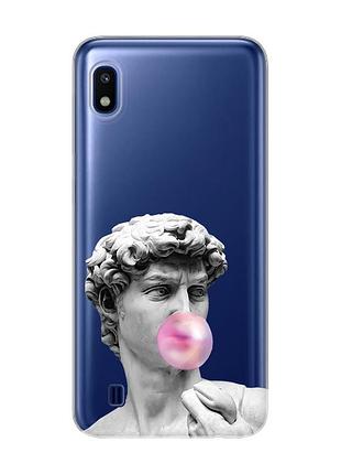 Прозрачный чехол на samsung galaxy a10 (2019) a105 :: скульптура (принт 352)