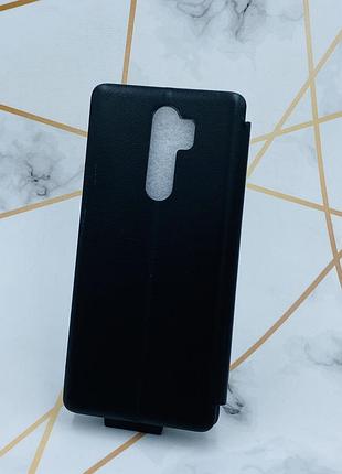 Чехол-книжка с рисунком для xiaomi redmi note 8 pro черный :: девушка с газетой (принт 31) 4