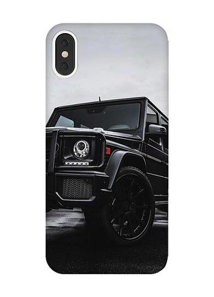 Чехол на iphone x/xs :: авто чёрное (принт 234)