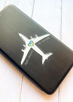 Чехол-книжка с рисунком для xiaomi redmi note 9 pro/9s/9 pro max чёрный :: мечта никогда не умирает (принт 1) 3